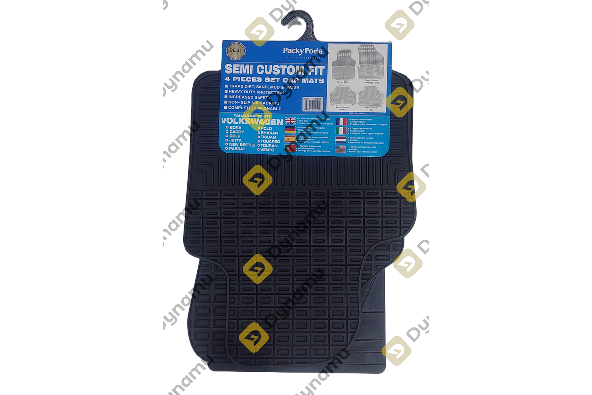  Volkswagen 4-piece car floor mat set 2